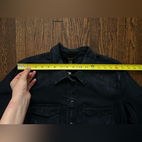 Guess Distressed Button-Down - Picture 13 of 17